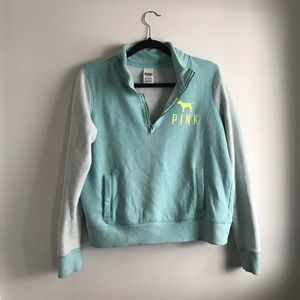 PINK Quarter Zip Sweatshirt